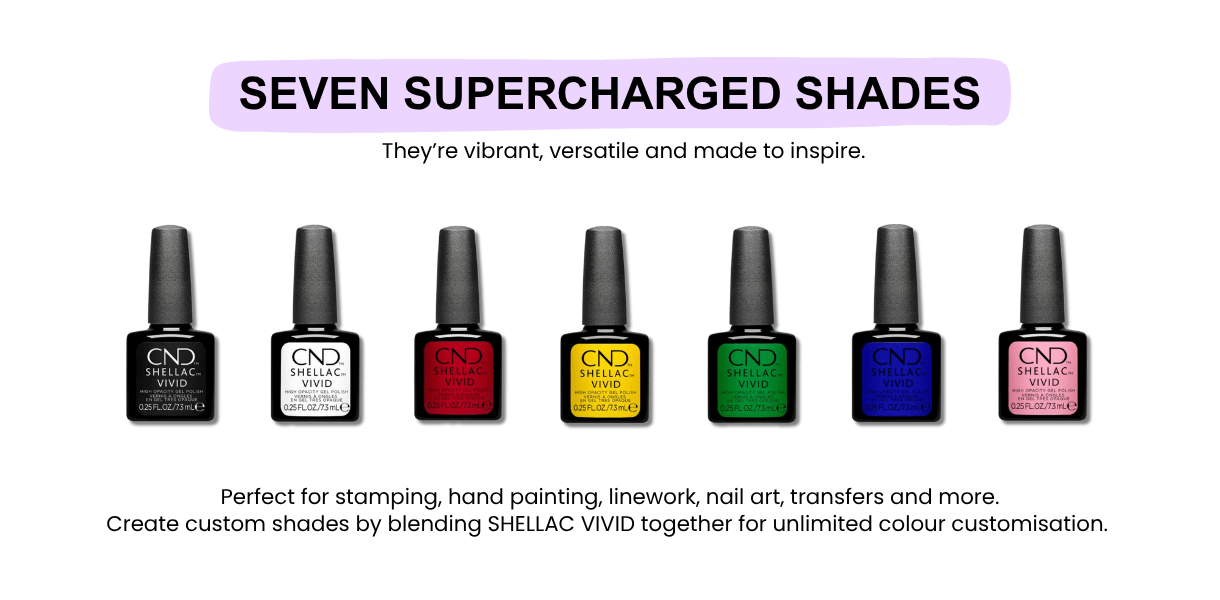 Vivid - 7 supercharged shades